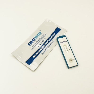 Equipo rápido de la diagnosis de la sangre de la prueba de la sífilis de los anticuerpos de Treponema pálido