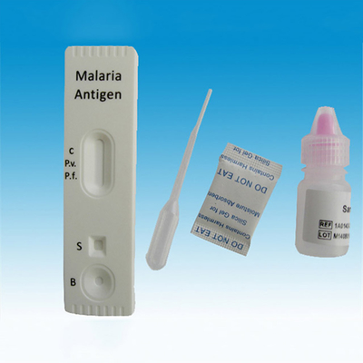 Prueba rápida de diagnóstico médica de la tarjeta de la malaria para el virus de inmunodeficiencia humana