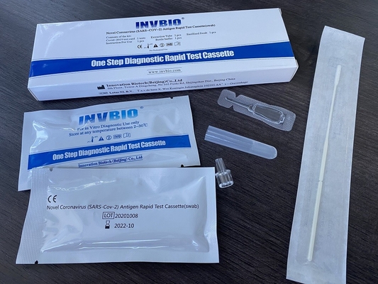 99% de precisión Kit de prueba de antígeno de COVID Respuesta rápida para profesionales de la salud viajar