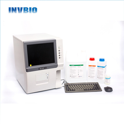 LCD Invbio Analista de hematología automática Bc20 Bc-20s Cbc Wbc Analista de sangre