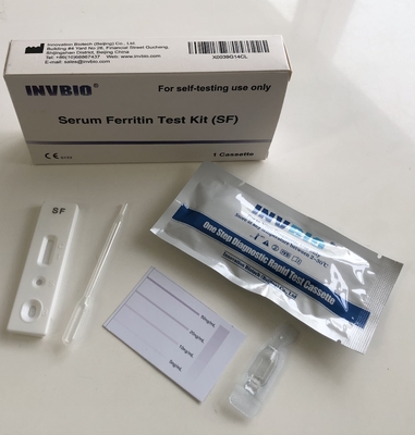 La sangre normal de la ferritina del suero nivela la prueba certificada CE del uno mismo de la prueba