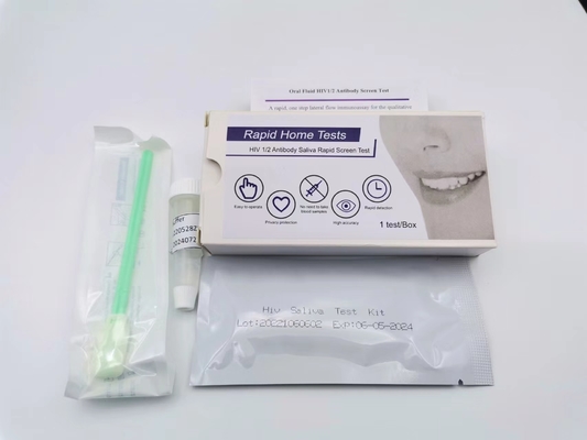 99% Oraquick Saliva Hiv Precisión de la prueba oral Invbio en uso diagnóstico in vitro