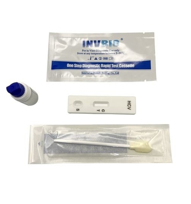 El dispositivo rápido de la prueba de los resultados de Hcv del antígeno exacto de la saliva fácil actúa