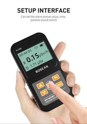 Dosímetro de la emisión del contador Geiger X Ray Beta Gamma Detector Handheld Counter
