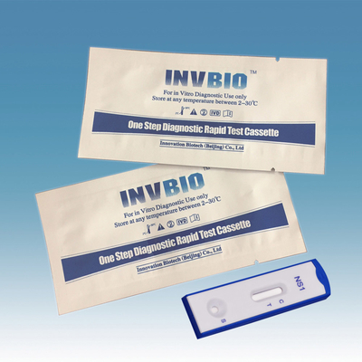 Kit de autoexamen del dengue de un solo paso Dispositivo de diagnóstico médico