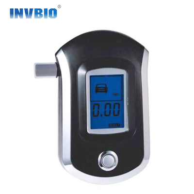 Teste de alcohol de respiración digital LCD de luz de fondo AT6000 para la seguridad de la conducción profesional