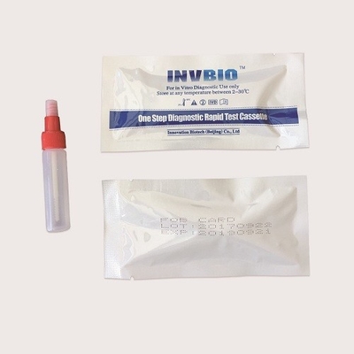 H Pylori Ag Enfermedades Infecciosas Kit de Prueba Rápida Tarjeta Con CE