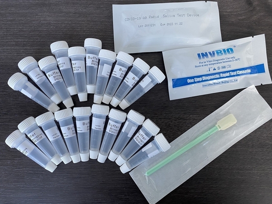 Precisión Confiabilidad Kit de prueba de antígeno rápido del fluido oral para el COVID-19