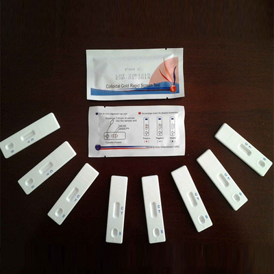 Tarjeta de la prueba de la menopausia de la fertilidad FSH de la orina