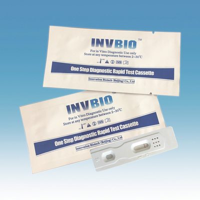 Tarjeta rápida médica de la prueba de HBsAb de los equipos de prueba de diagnóstico de la enfermedad infecciosa del IVD