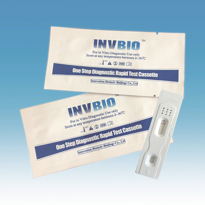 Tarjeta rápida médica de la prueba de HBsAb de los equipos de prueba de diagnóstico de la enfermedad infecciosa del IVD