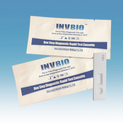 Prueba de diagnóstico Kit Thc Oral Saliva Test de la tenencia ilícita de drogas de Doa