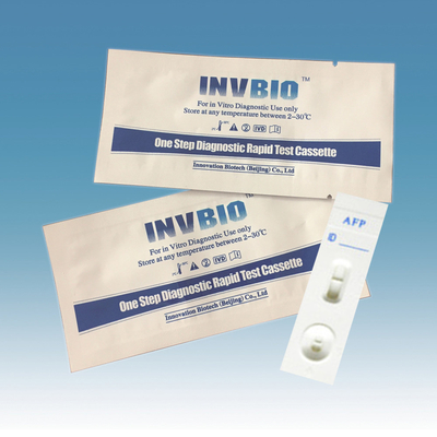 Sangre entera AFP Alpha Fetoprotein Test Kit ISO 13485 de INVBIO