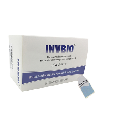 Prueba de alcohol de la orina de Dipcard 3.00m m Ethylglucuronide ETG Kit Dipcard
