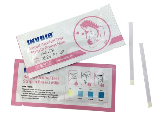 Tiras rápidas disponibles de la prueba de alcohol del casete de la prueba para la leche materna
