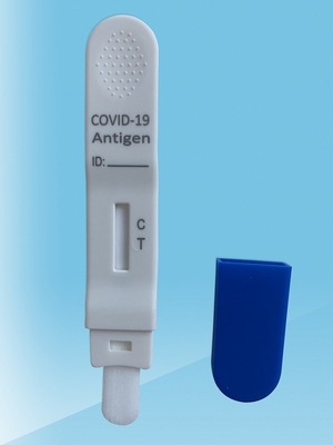 Una prueba rápida de Kit Lollipop Rtk Antigen Self de la prueba de Covid 19 orales del paso