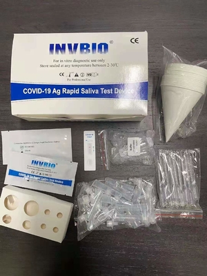 Detección rápida Kit Rtk Ag Saliva del antígeno de Covid 19 del uso en el hogar