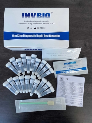CE rápido FSC del equipo de la prueba del antígeno de la saliva de 10-20min Coronavirus en casa