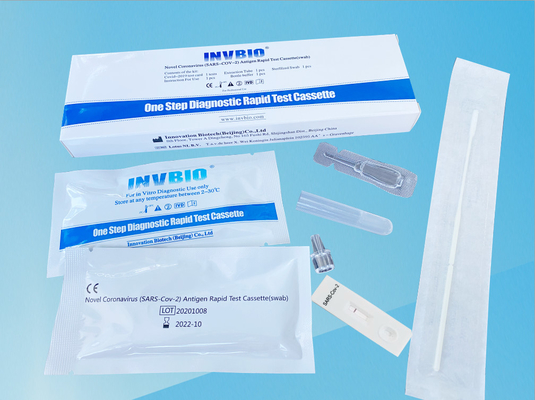 Prueba Kit Nasal Swab Germany Bfarm PEI del antígeno de Coronavirus en casa