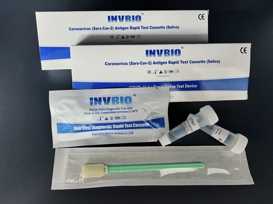 Caja de autoprueba del equipo 25pcs/de la saliva del antígeno de SARS-CoV-2 Coronavirus