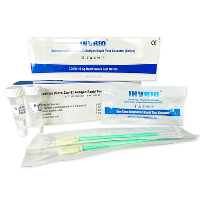 95,6% prueba rápida Kit Card Format de los píloros del antígeno H de la sensibilidad