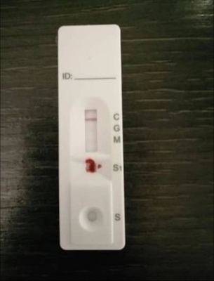 Prueba rápida Kit For Antibody COVID19 del oro coloidal del FSC FDA IgG IgM del CE