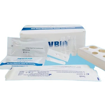 95,6% prueba rápida Kit Card Format de los píloros del antígeno H de la sensibilidad