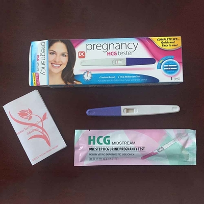 Centro de la corriente femenino de Kit Hcg Pregnancy Rapid Test del hogar de la prueba de la fertilidad del uno mismo