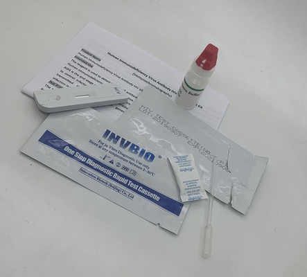 Línea médica prueba rápida Kit Accuracy de la sangre entera del IVD tri del VIH el 99%